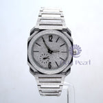 Studded Round Moissanite Hip Hop Ice Out Luxury Watch