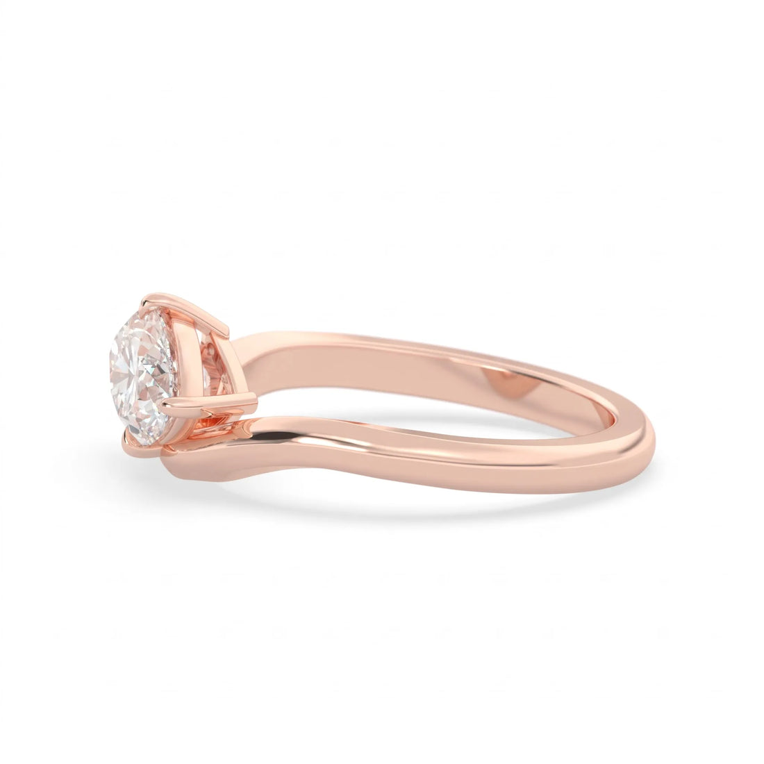 OctaPearl 1.5 ct Marquise Lab Grown Diamond Solitaire Engagement Ring