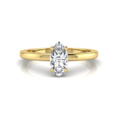 OctaPearl 1.5 ct Marquise Prong Set Lab Grown Diamond Solitaire Engagement Ring