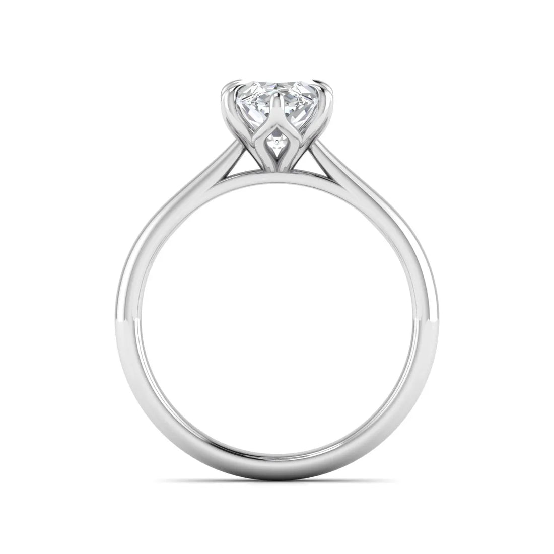 OctaPearl 2.5 ct Marquise Solitaire Lab Grown Diamond Engagement Ring