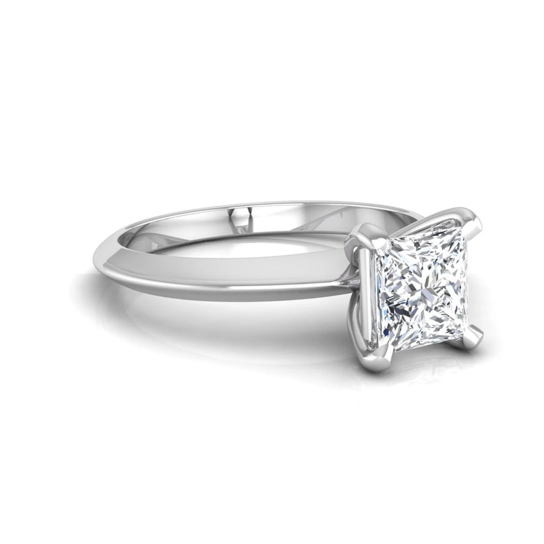 OctaPearl Princess Lab Grown Diamond Solitaire Engagement Ring