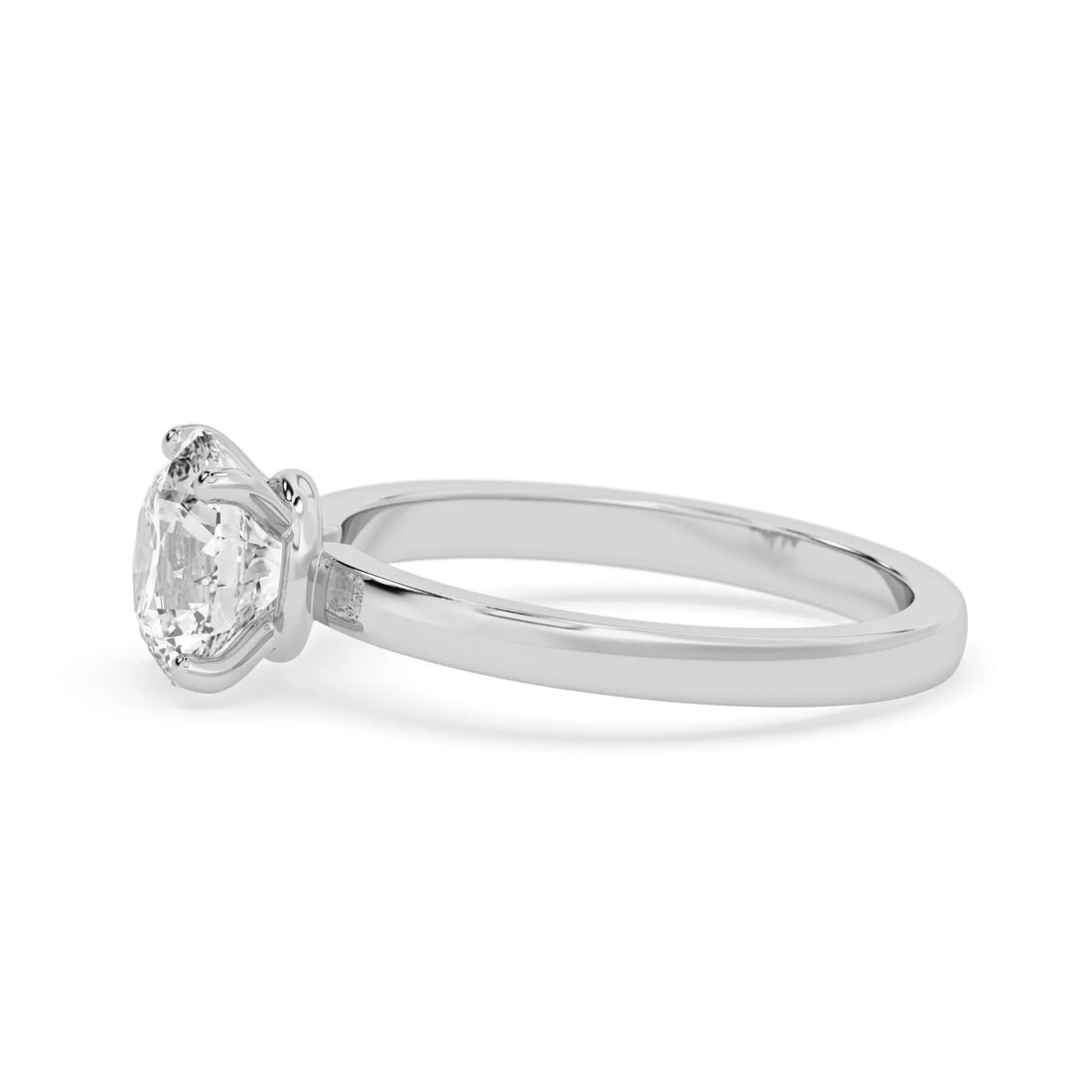 OctaPearl 2.04 ct Round Cut Lab Grown Diamond Solitaire Engagement Ring