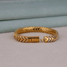 Round Moissanite Pave Classic Tennis Unisex Bracelet  | OctaPearl - alternate view