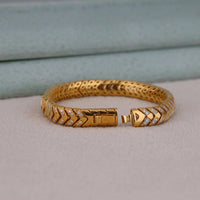 Round Moissanite Pave Classic Tennis Unisex Bracelet  | OctaPearl