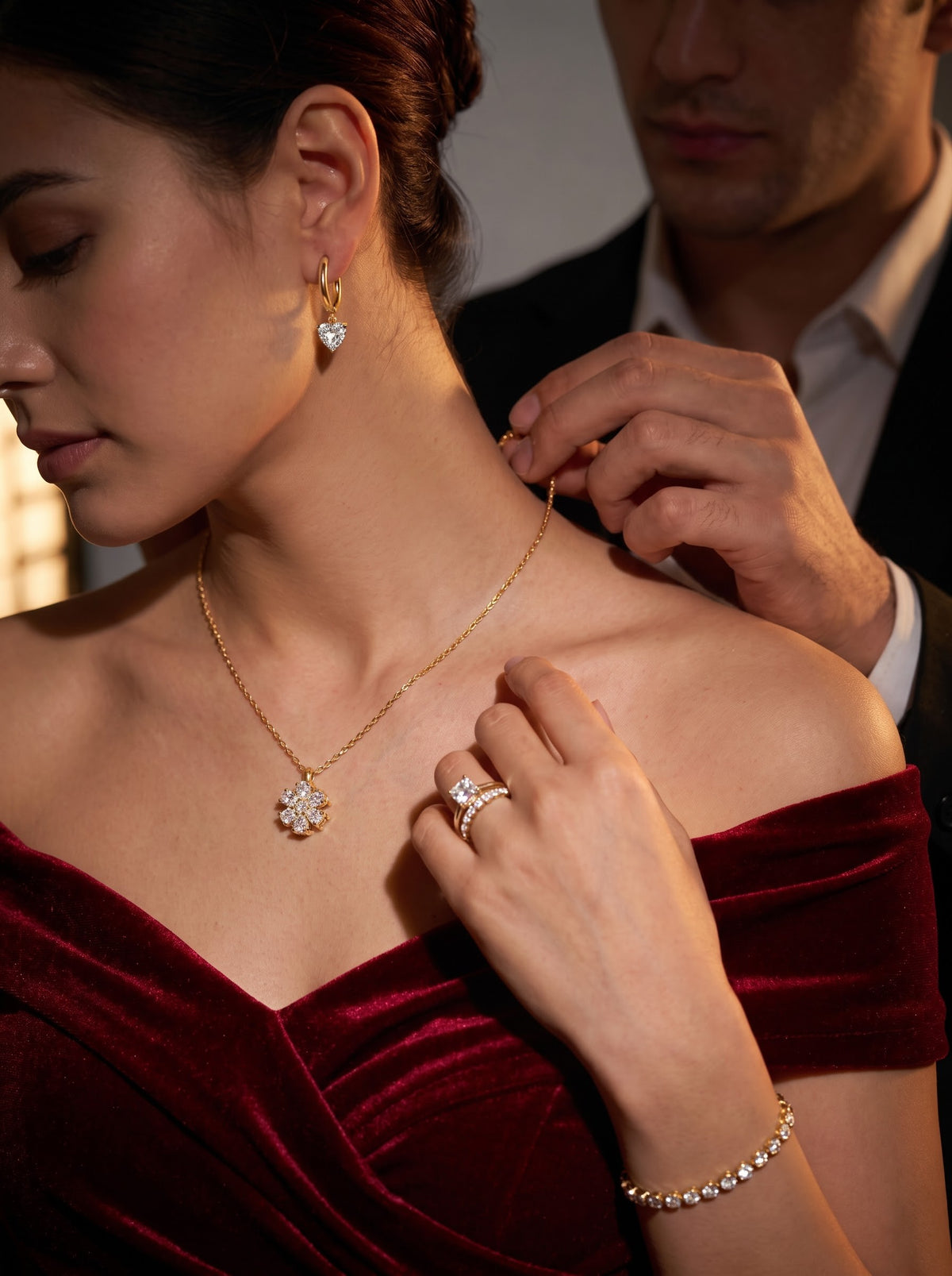 the wedding Bands to stack beside your engagement ring