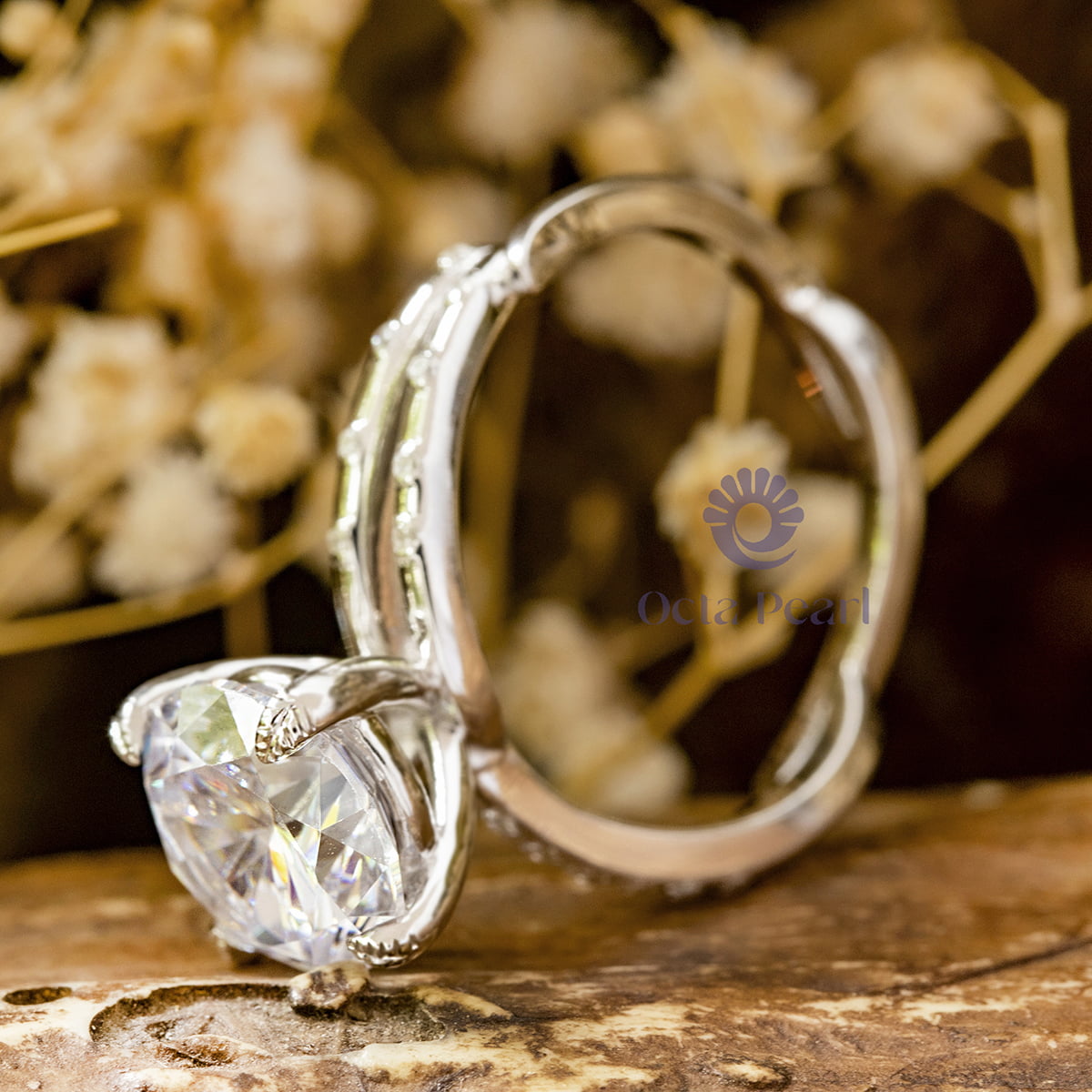 single stone engagement ring