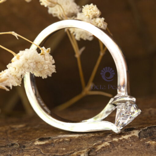 triangle stone ring