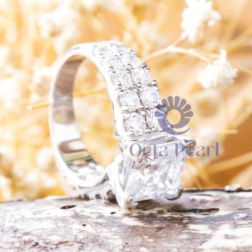 Princess-Cut Wedding Ring For Women