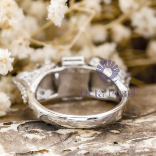 Old European-Cut Engagement & Wedding Ring