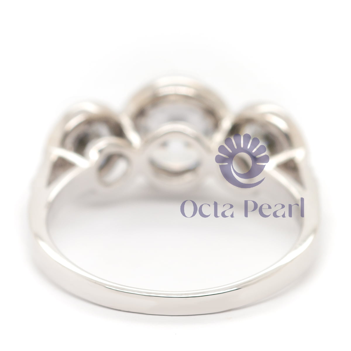 Unique Bezel Set Engagement Ring